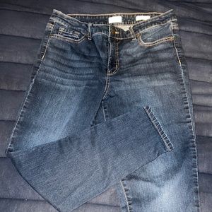 Jessica Simpson high rise skinny ankle jean